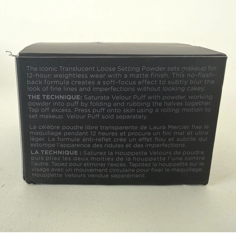 Laura Mercier Loose Setting Powder Translucent Honey Matte Soft Focus 1 oz New